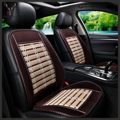 China Cool For Summer Bamboo Car Cushion Cover For Summer for sale