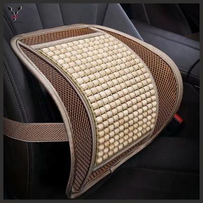 China Wooden Massage Bead Car Seat Back Pillow For Office Home Chairs for sale