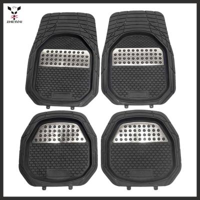 China Keep your car clean and beautiful full set type no. 5pcs of Foot Massage Pad Car Floor Rubber Mats for sale