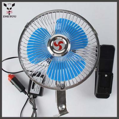 China For Cars Hot Sales Blue DC 12v Car Fan 12v Car Accessories for sale