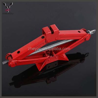 China Red Types Car Scissor Car Jack 2T Hand Jack for sale