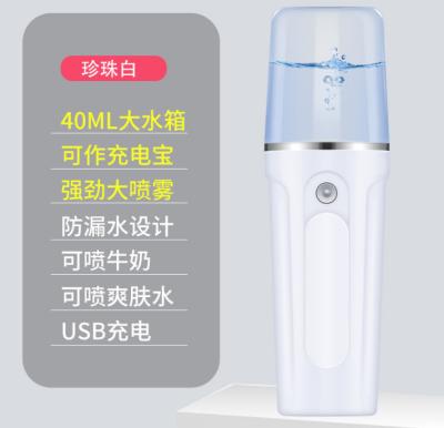 China Mister Portable Mini Face Mist Handy Sprayer nano facial fresh facial steamer for face 40ml for sale