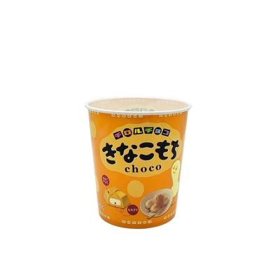 China Factory Direct Supply Custom Logo Printed Microwave Safe Chocolate Single Wall Packing Food Package Plastic Buckets for sale