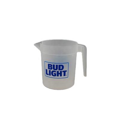 China Single Wall Factory Sale Food Grade Material BPA Free 48oz Plastic Beer Pitcher for sale