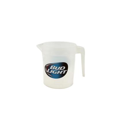 China Reusable plastic beer pitcher sales food packaging and hot selling food grade plastic beer cup popcorn for sale