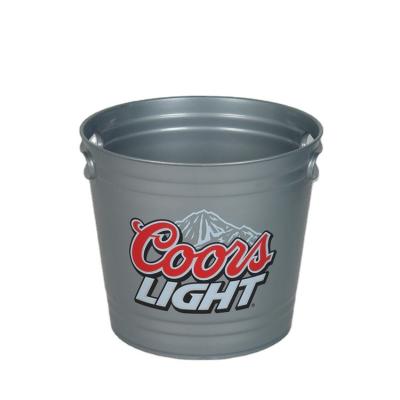 China Ice Bucket High Quality Durable Using Various PP Round Plastic Ice Bucket for sale