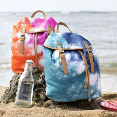 China None Pool Tie Dye Be Bright Beach Backpack for sale