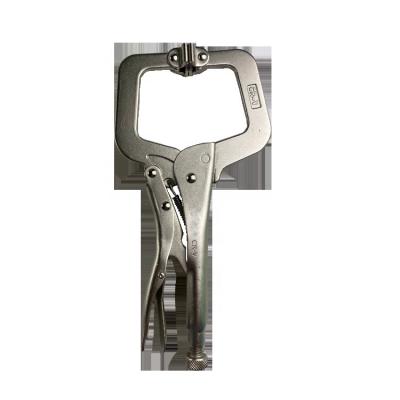 China Steel 11 inch C flange lock clamps with pivot guards for sale