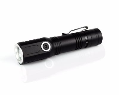 China USB Rechargeable Flashlight Emergency High Power Waterproof LED Torch for sale