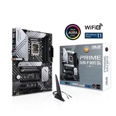 China Super A-SUS Intel Z690 P WIFI 4*DDR5 Computer Game LGA1700 Game LGA1700 PC A-SUS Desktop Super Mainboard ddr5 Ram Cpus Processor for sale