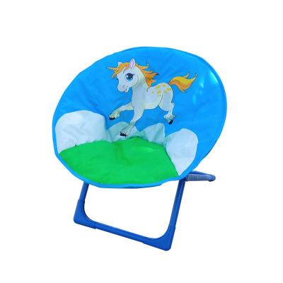 China Easy-carry Safe Cute Durable Kids Moon Chair for sale