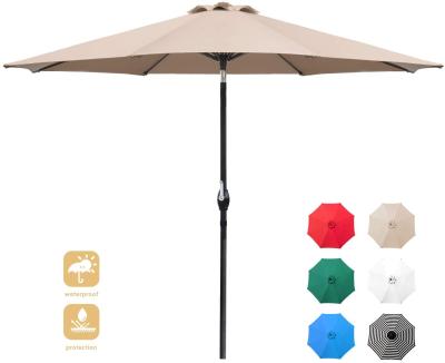 China Umbrella Beach Pantone Hawaii Frame Zero Logo Item Coffee Fabric Furniture Outdoor Silk Select Aluminum for sale