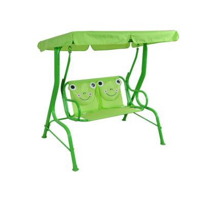 China Strong Swing Seat Kids Patio Swing Chair Kids Porch Bench Canopy 2 Person Yard Furniture for sale