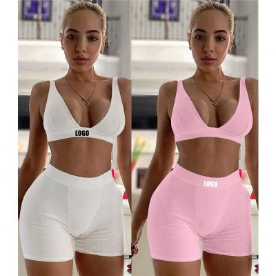 China Antibacterial Women Yoga Gym Sets Fitness Sports Sportswear Bra With Pantalones Athleisure Workout Gym Yoga Pants Running Sports Leggings for sale