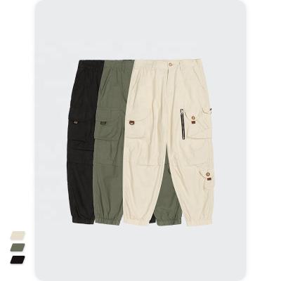 China OEM Harajuku QUICK DRY Cargo Pants Newest Mens Streetwear Mens Japanese Hip Hop Harem Pants for sale