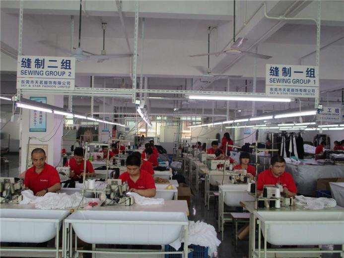 Verified China supplier - Dongguan Sky & Star Fashion Co., Ltd.