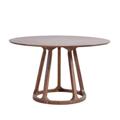 China Round Table Modern Chinese Dining Table Solid Wood Solid Wood Table for sale