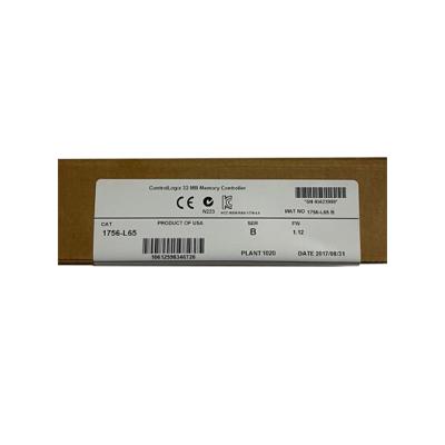 China Automation Gold Industrial Vendor 1756 - PLC Controller L65 1756 l65 Brand New Original Spot for sale