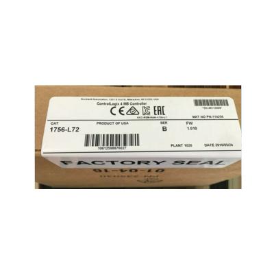 China Automation Golden Vendor 1756-L72 1756 PLC l72 Controller Brand New Original Industrial Spot for sale