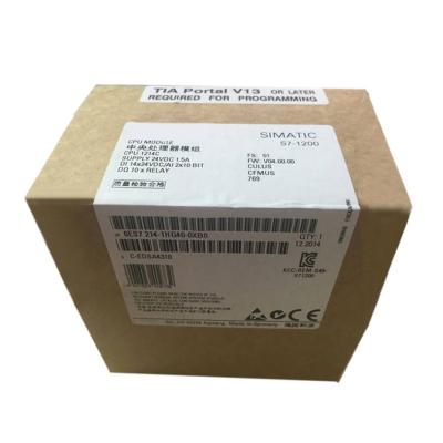 China Automation Golden Vendor 6ES7215-1HG40-0XB0 S7-1200 Series PLC Controller New Original Warehouse Stock for sale