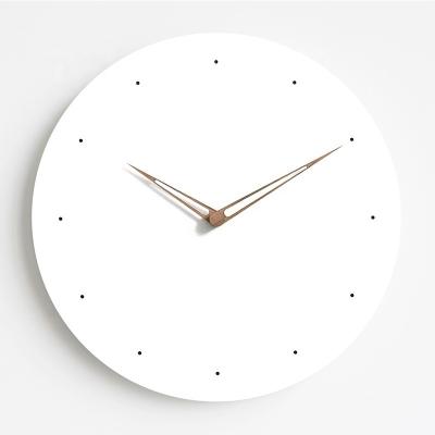 China Wholesale 12inch 30cm Modern Minimalist OEM MDF Design Wall Clock for sale