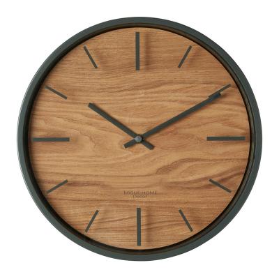 China New Arrivals 12inch 30cm Quartz Wall Clock Modern Minimalist Natural European Home Decorative For Living Room for sale