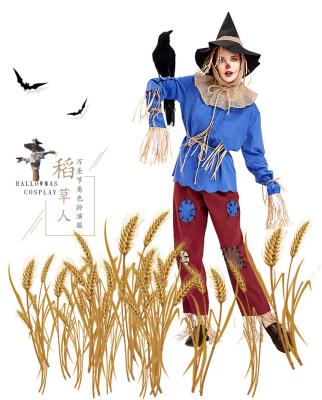 China Plus Size Ideas Pirate Women Costume Sexy Halloween Scarecrow Cosplay Costumes For Women for sale