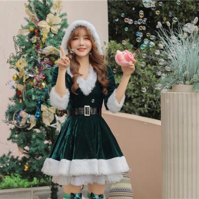 China New Design Christmas Fine Sexy Cosplay Hot Sales Plus Size Girl Outfits Xmas Outdoors Soft Sexy Teen Cosplay Costume Wonderfully for sale