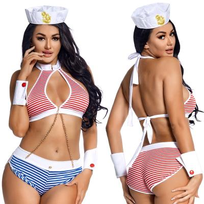 China Wholesale Plus Size Role Play Transparent Sailor Sexy Cosplay Costume Women Costumes for sale