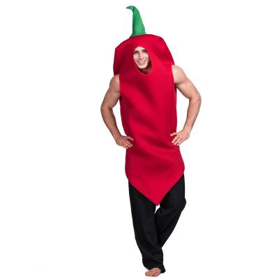 China 100% Polyester Halloween Halloween Chili Pepper Cosplay Apparel Manufacturer Directly For Customization for sale