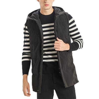 China QUICK DRY Apparel Factory Custom Design Waterproof Sports Down Coats Mens Fashionable Stripper Down Vest for sale