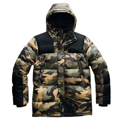 China Men's Windproof QUICK DRY Plus Size Jackets Winter Stripper Jackets Custom White Duck Down Coat for sale