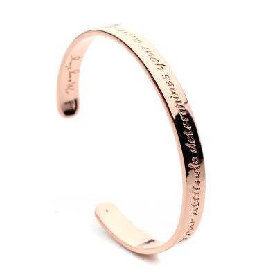 China Fashionable Simple Line Environmental Friendly Copper Bangle Round Crystal Diamond Cuff Bangle Bracelets Bangles For Girls Pulseiras Bangles for sale