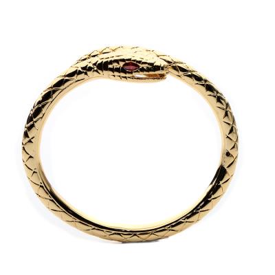 China FASHIONABLE Design Snake Cuff Bracelet Copper Jewelry Snake Bangles Snake Bangles for sale