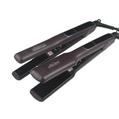 China MCH Private Label Brazilian Titanium Nano Keratin Flat Iron Hair Straightener for sale