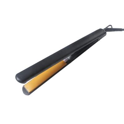 China Titanium Nano Ceramic Coated Coated Pro Private Label Flat Iron Hair Straightener for sale