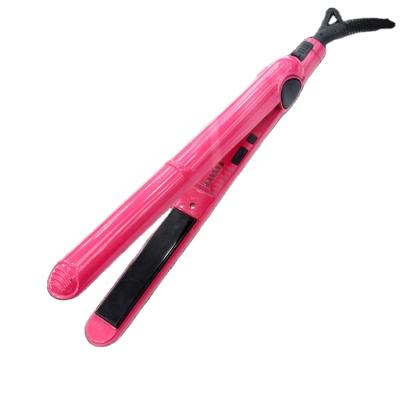 China Outdoor Professional Titanium Flat Irons Hair Straightener Hair Flat Iron with Excellent Prices for sale