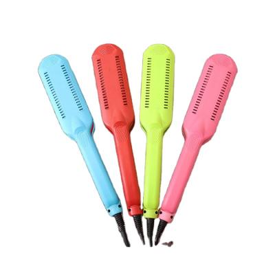 China Outdoor Colored Salon Custom Hair Straightener Flat Iron Hair Straightener With Changeable Flats for sale