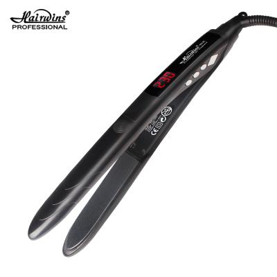 China NEW Good Quality Wholesale Price Flat Iron Hair Straightener 2 in 1 Hair Straightener Curler 110mm*25mm for sale