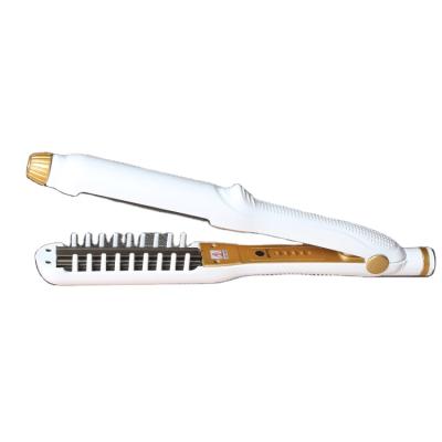 China HW-9929 Outdoor Private Label Styling Tools Hair Crimper Automatic Single Hair Curler Comb With Teeth for sale