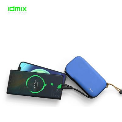 China Fast Charging Support High Capacity Trend Power Bank 10000mAh New Biult-in Cables Powerbank Compatible Fast Charging Charger Power Banks for sale