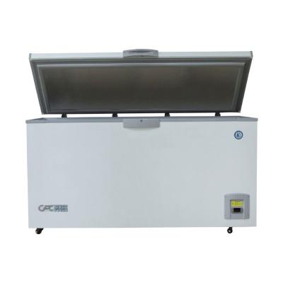 China Hotel Factory Temperature -80C Ultra Low Temperature Freezers Open Door Horizontal Side Chest for sale