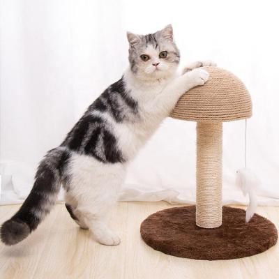 China Removable Cover Thinkerpet Mushroom Shaped Tree Large Cat Tree House Tower Deluxe Cat Scratch Tree Customized Cat for sale