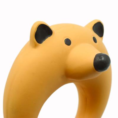 China OEM Viable Pet Toy Squeaky Dog Toys Latex Circle Fox Set For Large Dogs Small Dog for sale