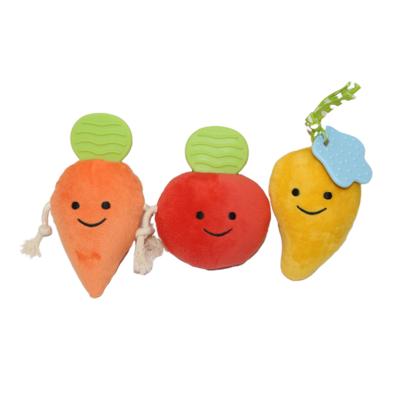 China Sustainable Thinkerpet 24 Year Professional Carrot Trained Custom Stuffed Little Dog Plush Toy Plush for sale