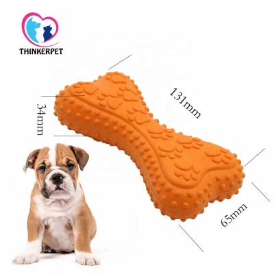 China New 2021 Durable Solid Interactive Dog Toys Natural Rubber Dog Toys For Chewers Aggressive Pets Play for sale