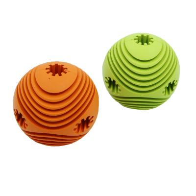 China Durable Rubber Ball Dog Food Thinkerpet Dog Sniff Pet Food Leak Toys Eco-Friendly Sustainable Treate for sale