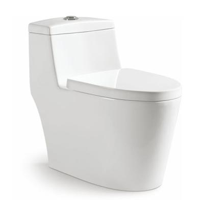 China Double-flush bathrooms and ceramic lavatory toilet seat for sale