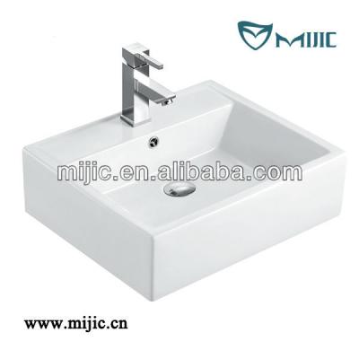 China Shampoo Sinks 241 Top Type Small Banjo Bathroom Sink Lavatory Wash Basin for sale