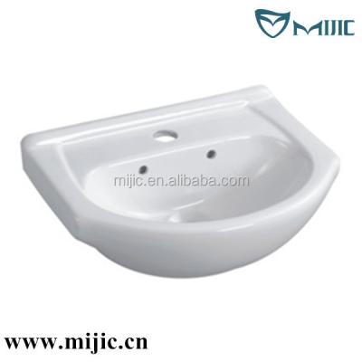 China Shampoo Sinks MJ-644 Granite Wash Basin Countertops Drop Down Cabinet Table Top Basin Bathroom Sink for sale